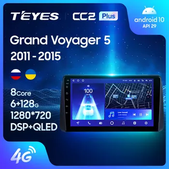 TEYES CC2L KK2 Plus Pre Chrysler Grand Voyager 5 2011 - 2015 Auto Rádio Multimediálny Prehrávač Videa Navigácie GPS Č 2din 2 din DVD