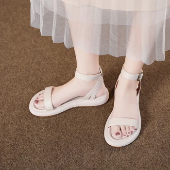 Topánky pre Ženy 2023 Vysokej Kvality Pracky Popruhu dámske Sandále Nový Štýl Bežné Sandále Ženy Byt s Dámy Topánky Zapatos