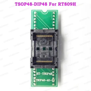 TSOP48 na DIP48 Adaptér TSOP48 Test Adaptér Zásuvky 0,5 mm Ihrisko pre RT809F RT809H USB Programátor