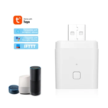 Tu-ya Micro Bezdrôtový USB Adaptér 5V WiFi Smart Adaptér Mini Smart Home Prepínať cez Tu-ya APLIKÁCIE Hlasové Ovládanie pre Alexa Domovská stránka Google