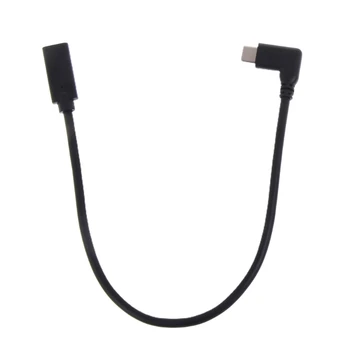 Typ-C Predlžovací Kábel 30 cm USB C Do USB C Ženy Mužov Kábel Poplatok Dátový Kábel Typu C Nabíjanie Predlžovací Kábel Dropshipping