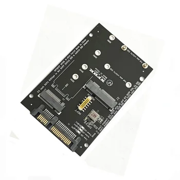 Veľkoobchod M. 2 NGFF MSATA SSD na SATA 3.0 Adapter 2 v 1 Converter Karty pre PC, Notebook Dropshipping