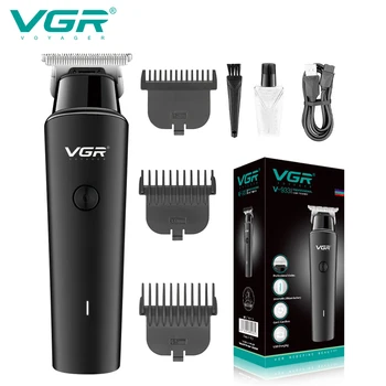VGR Vlasy Rezací Stroj Professional Hair Clipper Zastrihávač Brady Holič USB Nabíjateľné Elektrické Akumulátorový Zastrihávač pre Mužov V-933