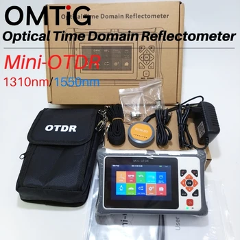 Vysoká Kvalita SM 26/24dB Mini OTDR Reflektometra S OPM OLS VFL Dotykový Displej 1310nm 1550nm Optický OTDR