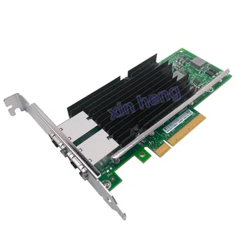 X540-T2 Intel X540 Chipset PCIe x8 Dual Medi RJ45 10Gbps Ethernet Port Siete Kompatibilné Karty