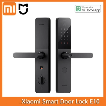Xiao Smart Dverí Zamky E10 Bluetooth 5.3 Heslo NFC Odtlačkov prstov Odomknúť Inteligentné Zvonček pri Práci s Mi Domov App 2023 NOVÉ