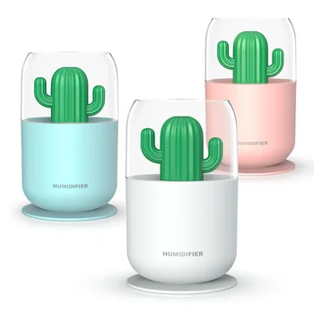 XiaomiNew zvlhčovač USB domov spálňa ploche stlmiť malé air spray kaktus dar tvorivosti