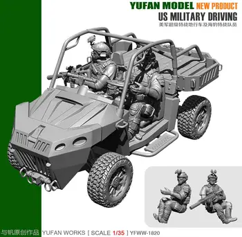 Yufan Model 1/35 Model Kit Nás Terénne Vozidlo A Vodiča YFWW35-1820