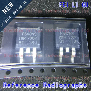 Zbrusu nový, originálny pravý IRF640NSTRLPBF IRF640NSTR IRF640NS F640NS NA-263-5 Čip Elektronických Komponentov